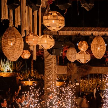 Lampara panal grande