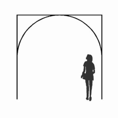 Arco Griego (3mts alto x 3mts largo)