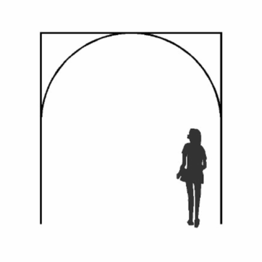 Arco Griego (3.2mts alto x 3mts largo)