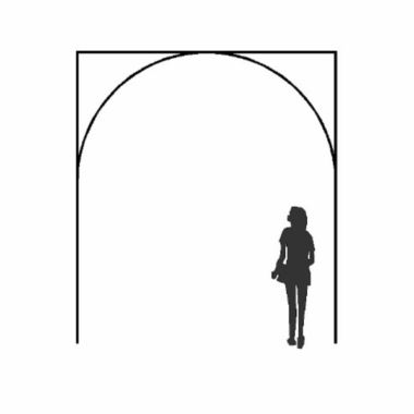 Arco Griego (3.4mts alto x 3mts largo)