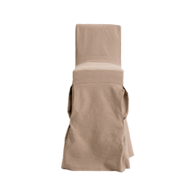 Funda beige banco acojinado