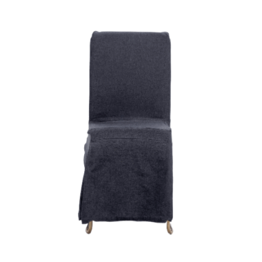 Silla con funda gris oxford