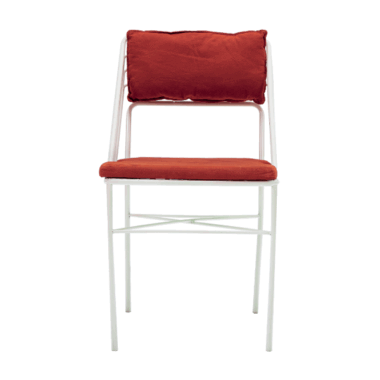 Silla mónaco terracota