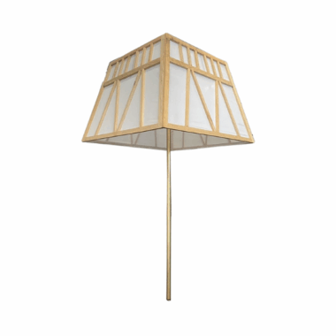 Lampara Cabana de madera