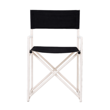 Silla director funda negra